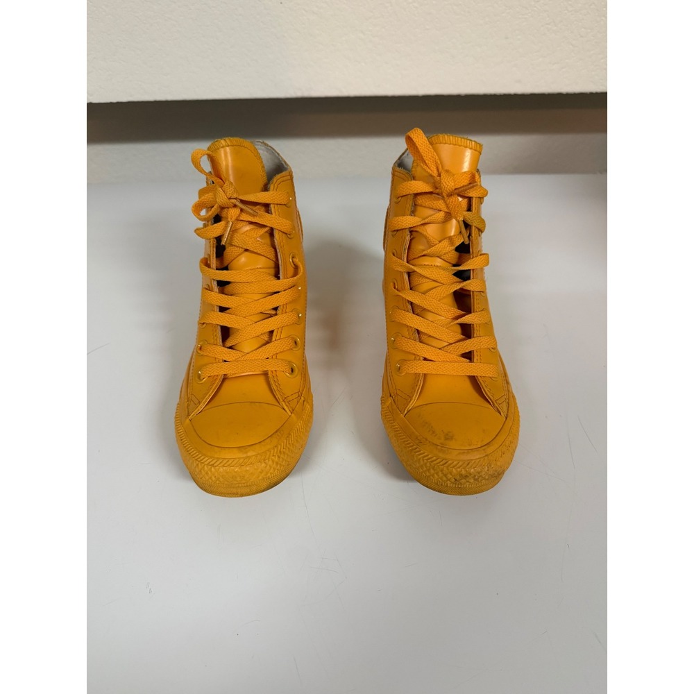 Converse Chuck Taylor All Star Rubber High Top Yellow Sneakers WMN 
 5.5 Men 3.5